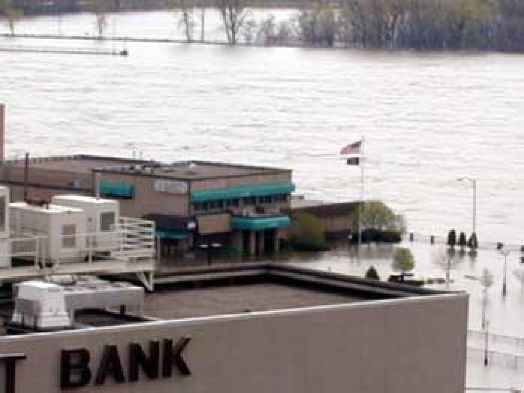 Flood 2001: The Dock restaurant